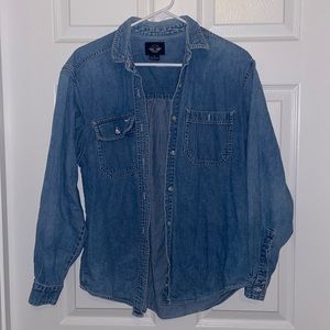 Vintage Jean/Cotton Button Up
